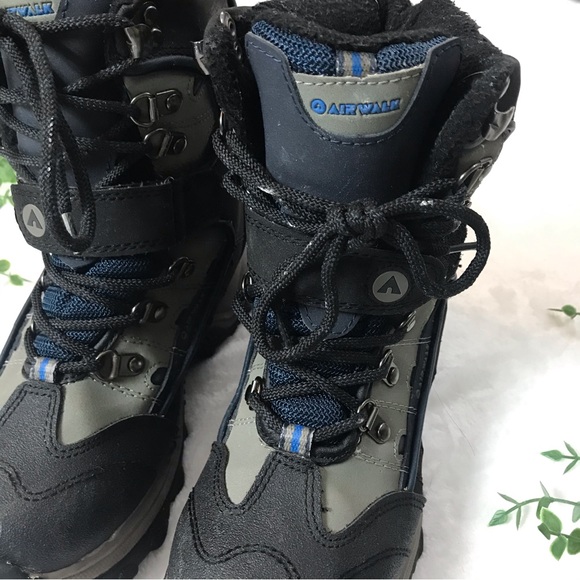 Airwalk Women’s Snow Ski Winter Boots Black Thermolite Lace Up Sz 5 - Picture 3 of 13